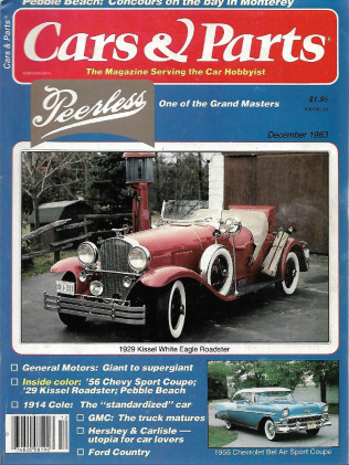 CARS & PARTS 1983 NOV - '29 KISSEL ,'14 COLE, GMC: TRUCKS, HERSHEY/CARLISLE*